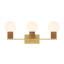 Savoy House 8-4081-3-322 - Jarrell 3-Light Bathroom Vanity Light in Warm Brass