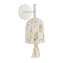 Savoy House 9-3402-1-341 - Lunara 1-Light Wall Sconce in Cotton by Breegan Jane