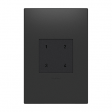 Legrand WNACB40G1 - adorne Wireless Smart Scene Switch with Netatmo, Graphite