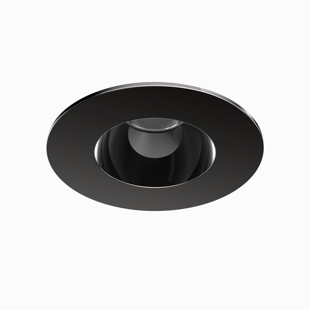 Ocularc 1.0 LED Round Open Reflector Trim with Light Engine and New Construction or Remodel Housin