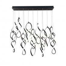 WAC US PD-47814L-BK - Interlace Chandelier Light