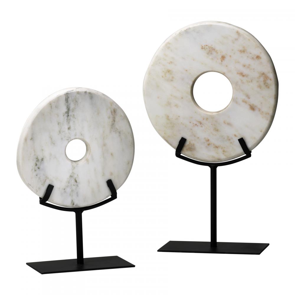 Disk On Stand | White | Large