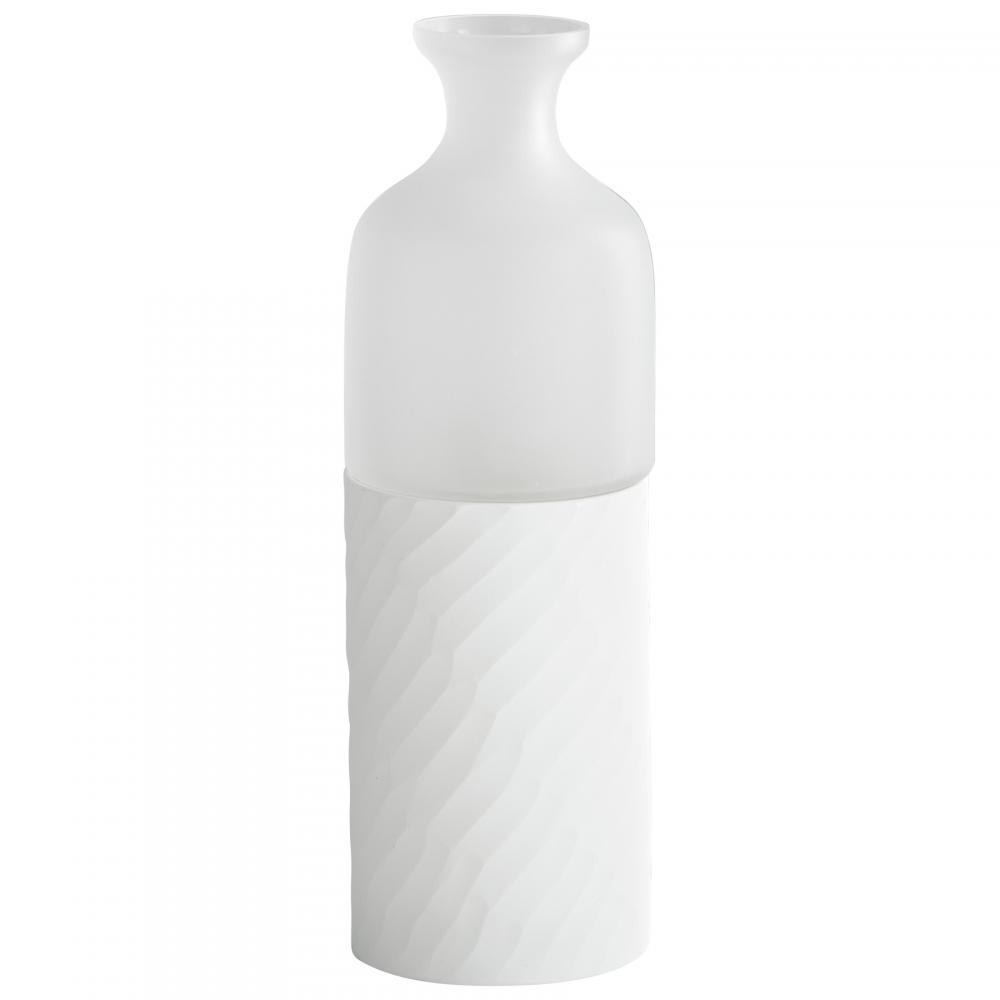 Sereno Vase | Clear& White