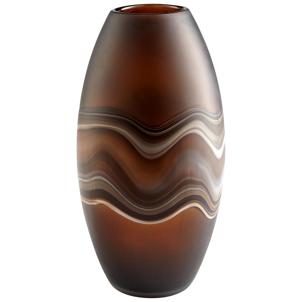 Nina Vase | Amber Swirl | Large