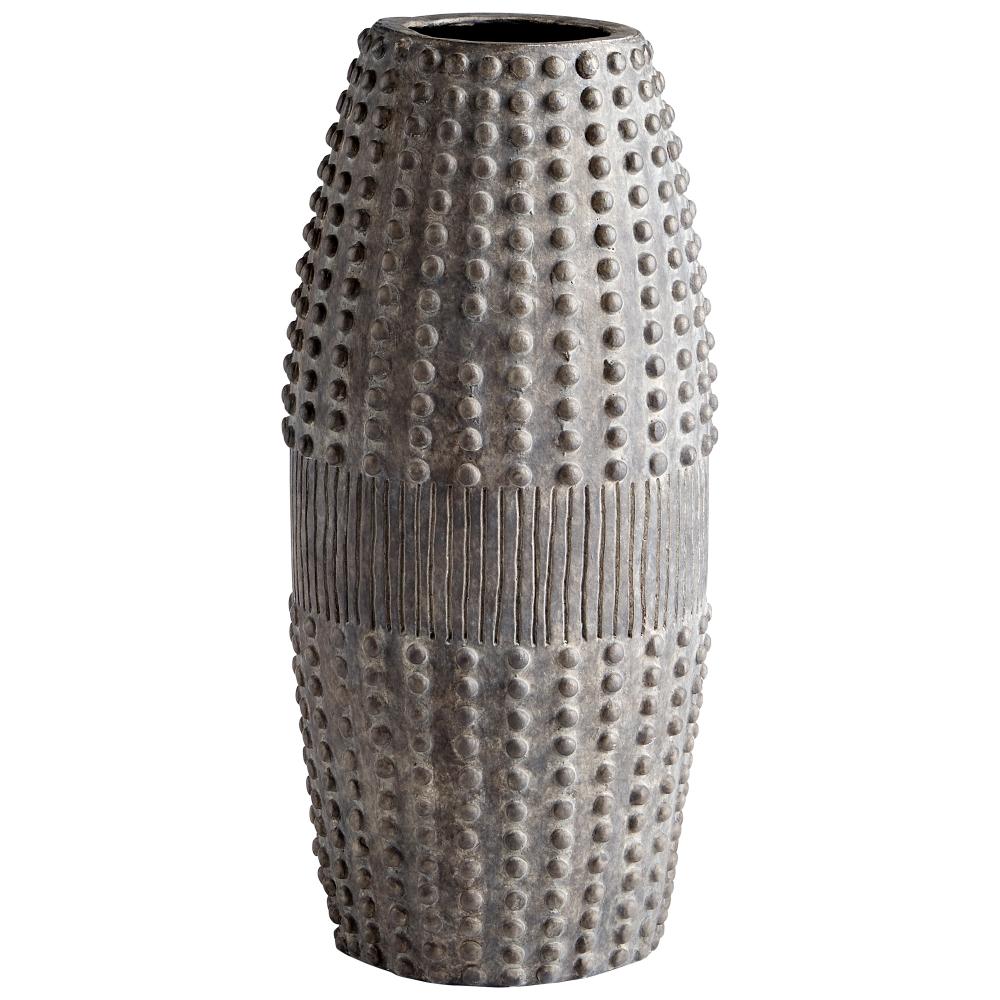 Scoria Vase | Gray | Large