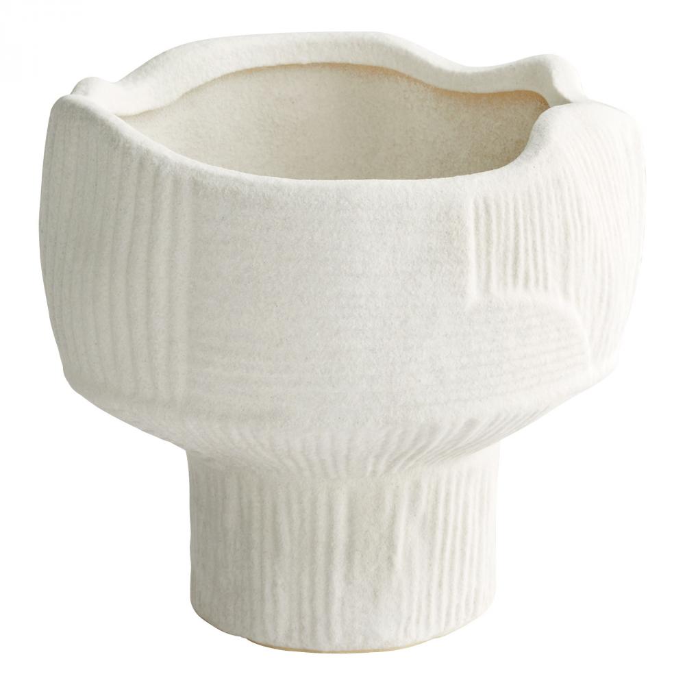 Astreae Pedestal Bowl | White | Small
