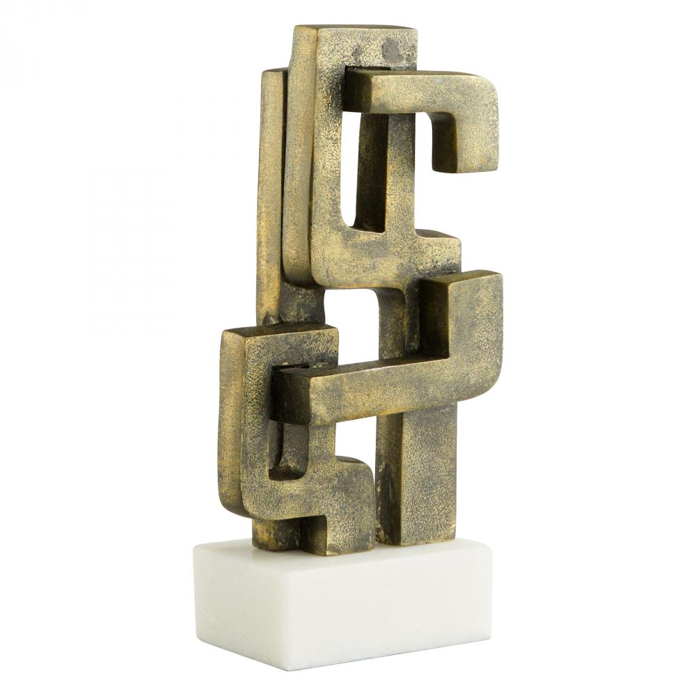 Segovia Sculpture | White | Bronze