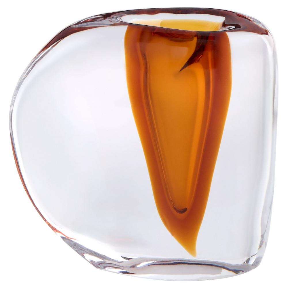 Rovno Vase | Amber | Clear | Small