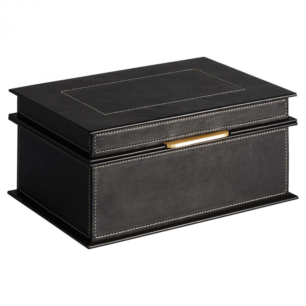 Garcia Box | Black | Brass - Large