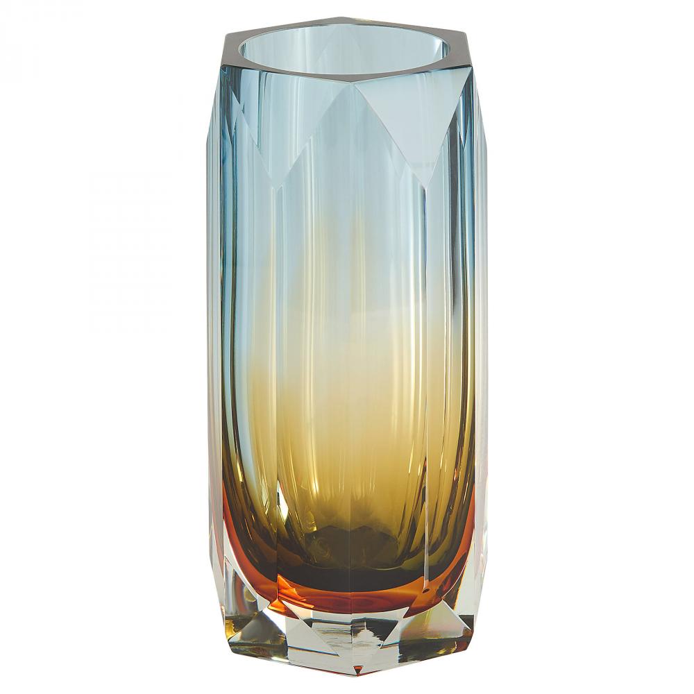 Alba Vase | Amber | Orange | Stout