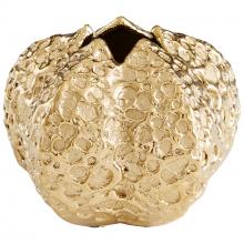 Cyan Designs 10800 - Pores Vase | Gold | Small