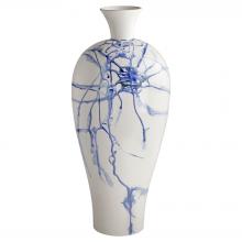 Cyan Designs 11926 - Neos Vase | White | Blue | Black | Large