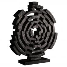 Cyan Designs 12022 - Vortex Sculpture | Black Walnut - Large