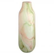 Cyan Designs 12091 - Fern Vase | White | Spring Green - Medium