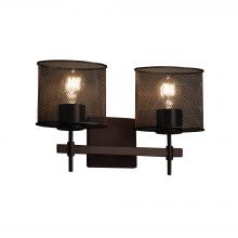 Justice Design Group MSH-8412-30-DBRZ - Union 2-Light Bath Bar