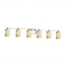 Justice Design Group ALR-8426-10-NCKL-LED6-4200 - Tetra 6-Light LED Bath Bar