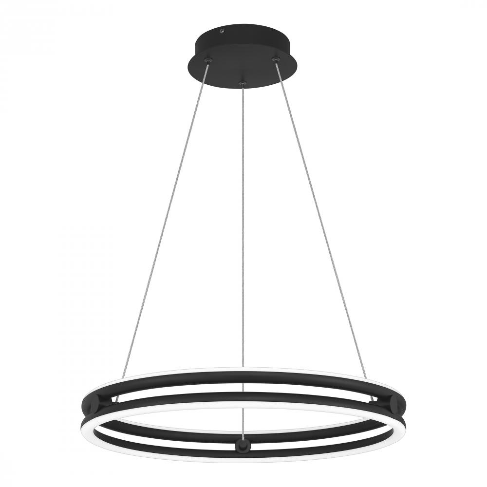 Graves Integrated LED Matte Black Pendant Light