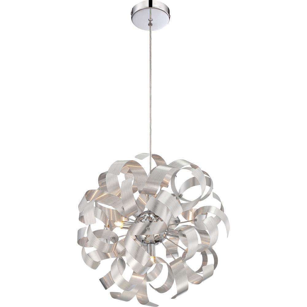Ribbons 5-Light Millenia Pendant Light