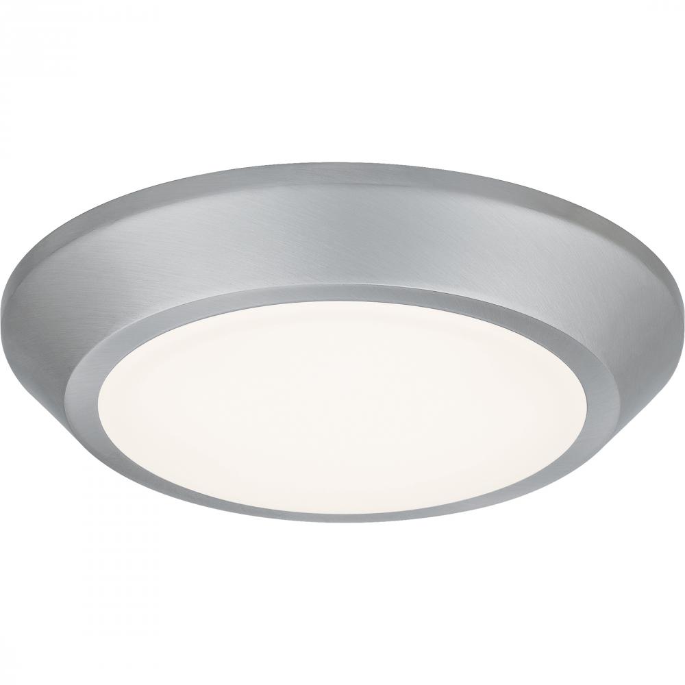 Verge Integrated LED Brushed Nickel Flush Mount Light