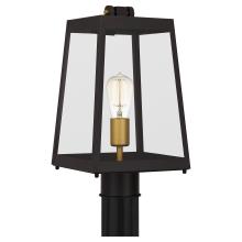 Quoizel AMBL9008WT - Amberly Grove 1-Light Western Bronze Outdoor Post Lantern