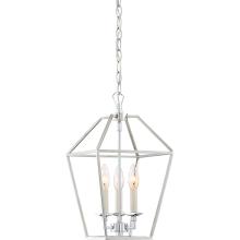 Quoizel AVY5203PK - Aviary 3-Light Polished Nickel Mini Pendant Light