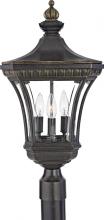 Quoizel DE9256IB - Devon 3-Light Imperial Bronze Outdoor Post Lantern