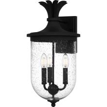 Quoizel HVN8410EK - Havana 3-Light Earth Black Outdoor Wall Lantern