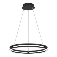 Quoizel PCGVS2820MBK - Graves Integrated LED Matte Black Pendant Light