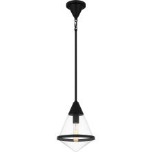 Quoizel QPP6160MBK - Hidalgo 1-Light Matte Black Mini Pendant Light