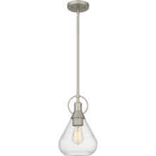 Quoizel QPP6187BN - Singh 1-Light Brushed Nickel Mini Pendant Light