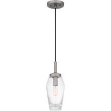Quoizel QPP6190AN - Xander 1-Light Antique Nickel Mini Pendant Light