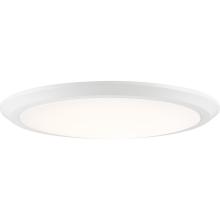 Quoizel VRG1620W - Verge Integrated LED White Lustre Flush Mount Light