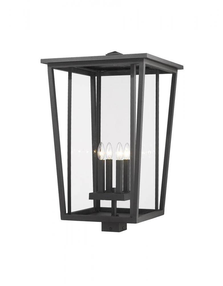 4 Light Outdoor Post Mount Fixture