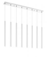 Z-Lite 917MP24-WH-LED-8LCH - 8 Light Linear Chandelier