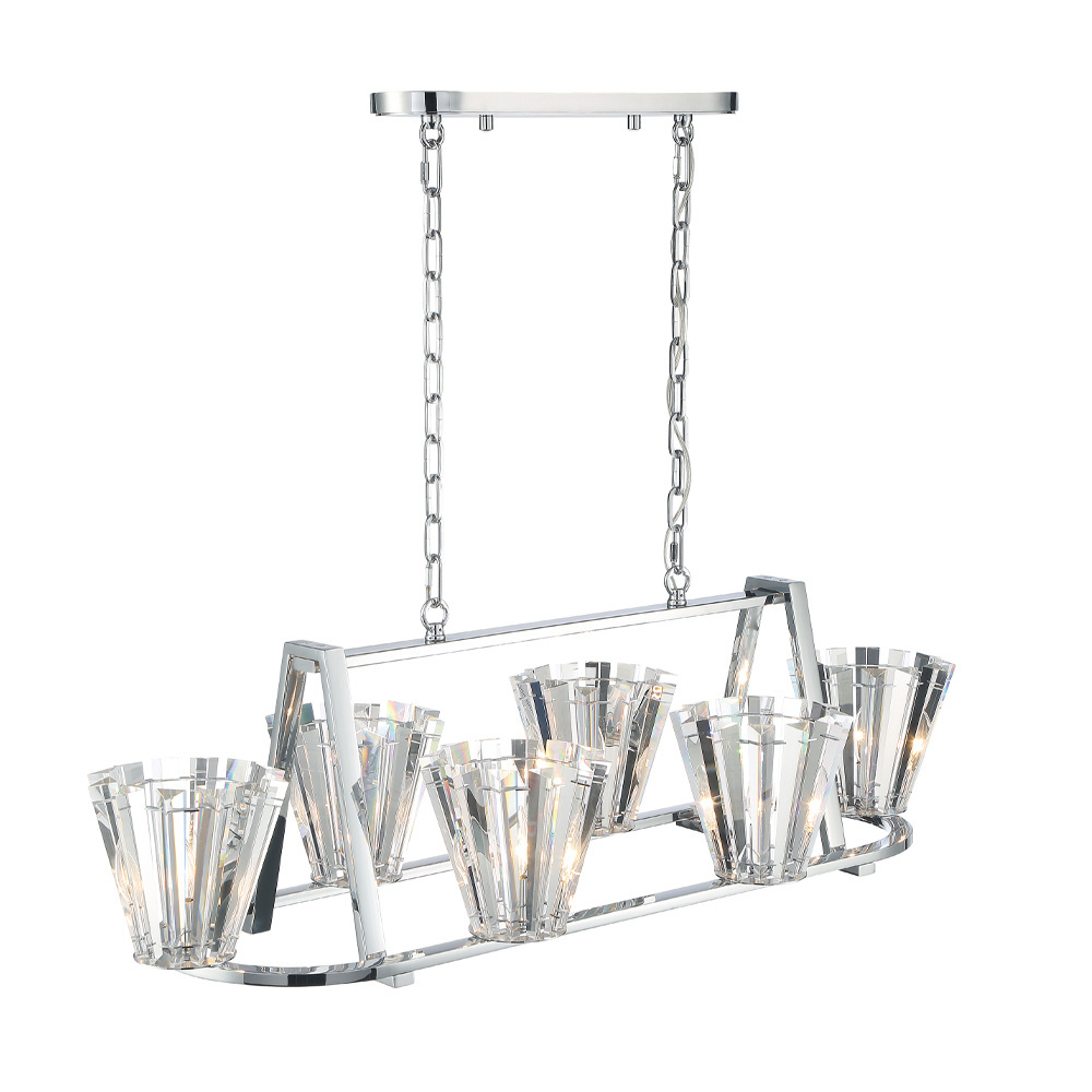 RICCA-CHD-6LT-45IN-CHR-CL