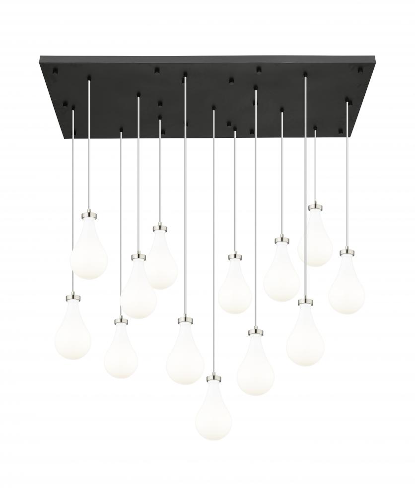 Owego - 13 Light - 54 inch - Brushed Satin Nickel - Multi Pendant
