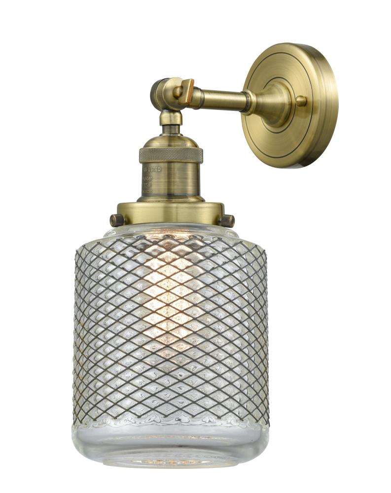 Stanton - 1 Light - 6 inch - Antique Brass - Adjustable Sconce