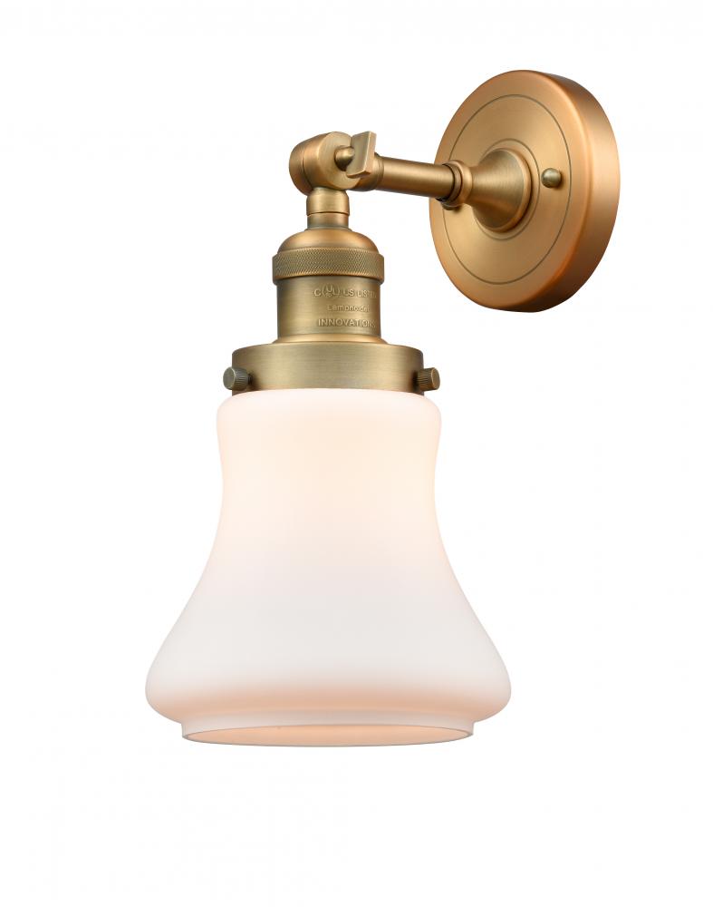 Bellmont - 1 Light - 7 inch - Brushed Brass - Adjustable Sconce