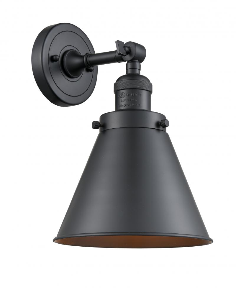 Appalachian - 1 Light - 8 inch - Matte Black - Adjustable Sconce