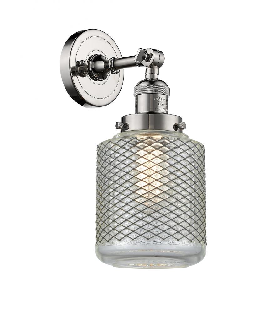 Stanton - 1 Light - 6 inch - Polished Nickel - Adjustable Sconce