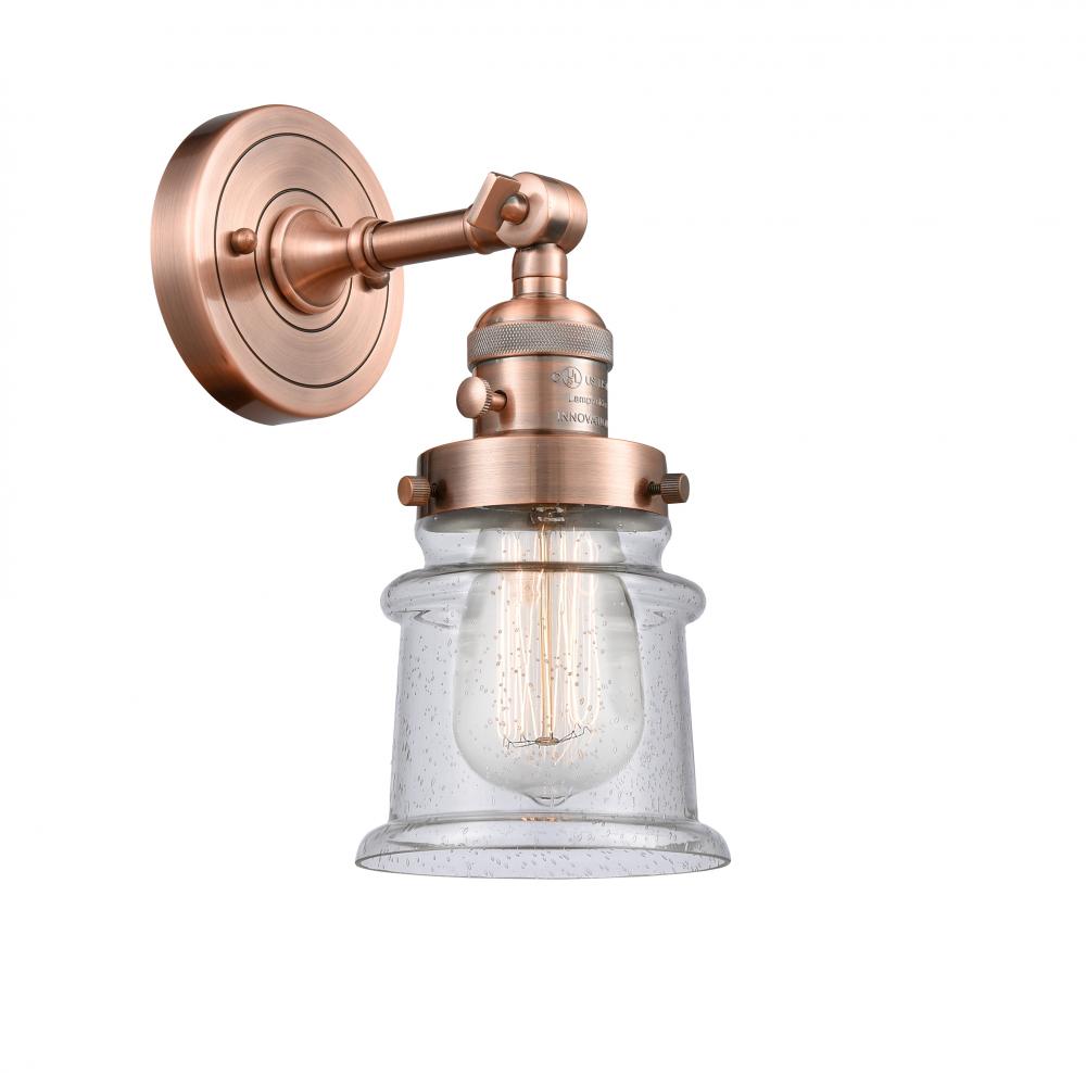 Canton - 1 Light - 5 inch - Antique Copper - Adjustable Sconce