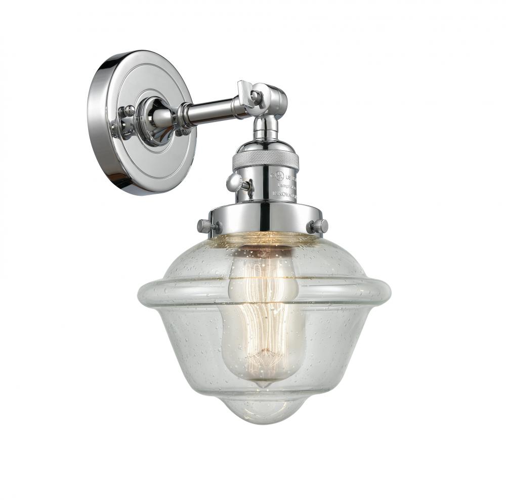Oxford - 1 Light - 8 inch - Polished Chrome - Adjustable Sconce