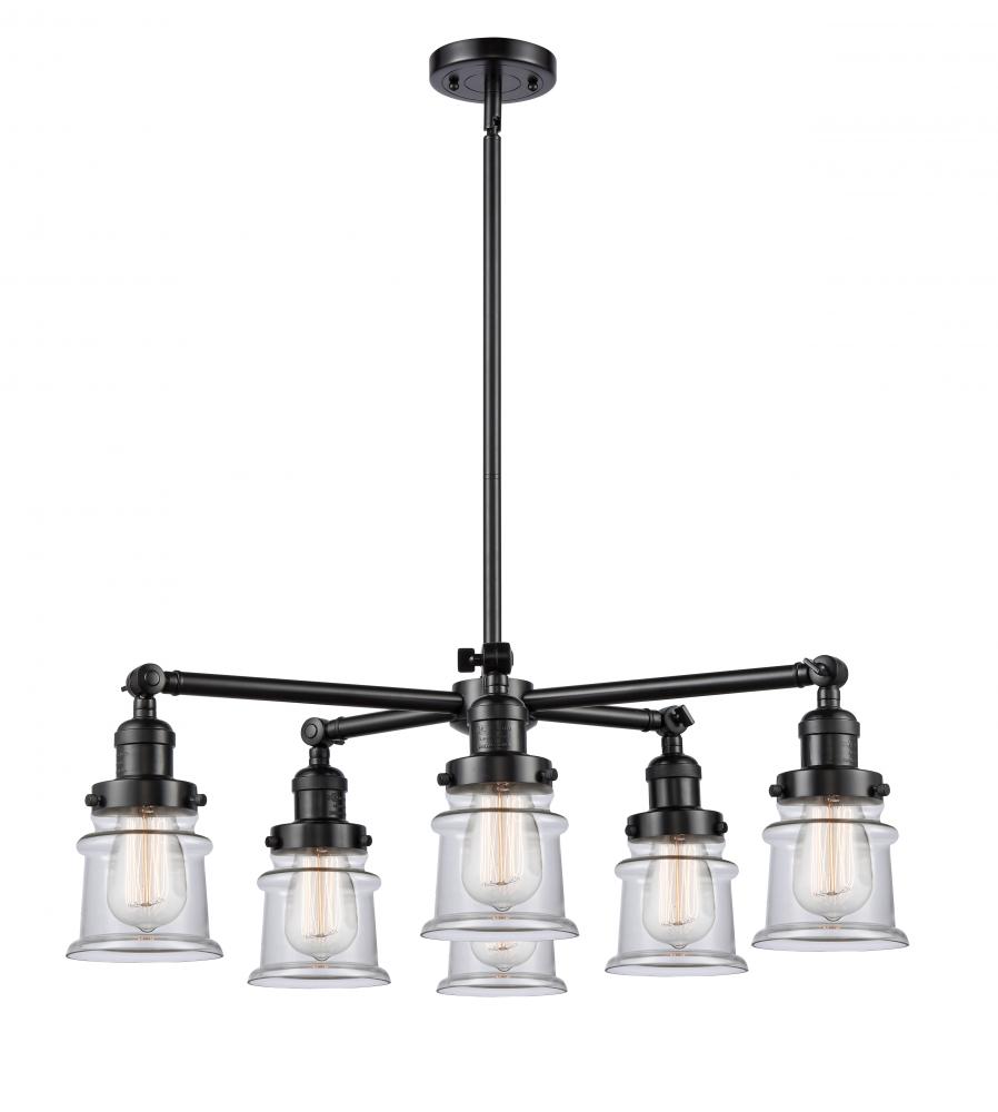 Small Canton 6 Light Chandelier