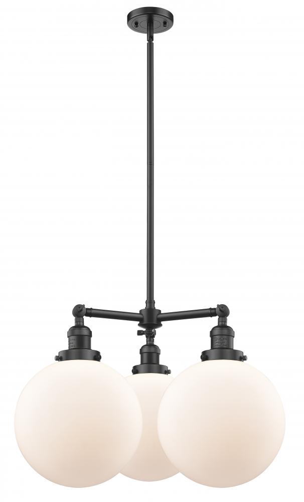 Beacon - 3 Light - 24 inch - Oil Rubbed Bronze - Stem Hung - Chandelier