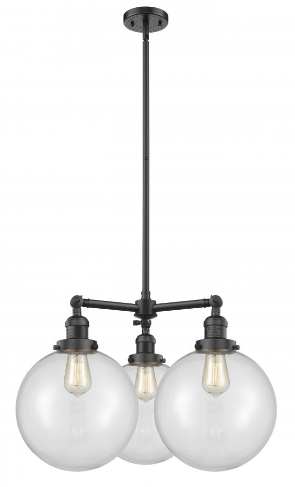 Beacon - 3 Light - 24 inch - Oil Rubbed Bronze - Stem Hung - Chandelier