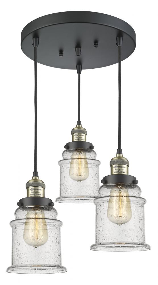 Canton 3 Light Multi-Pendant
