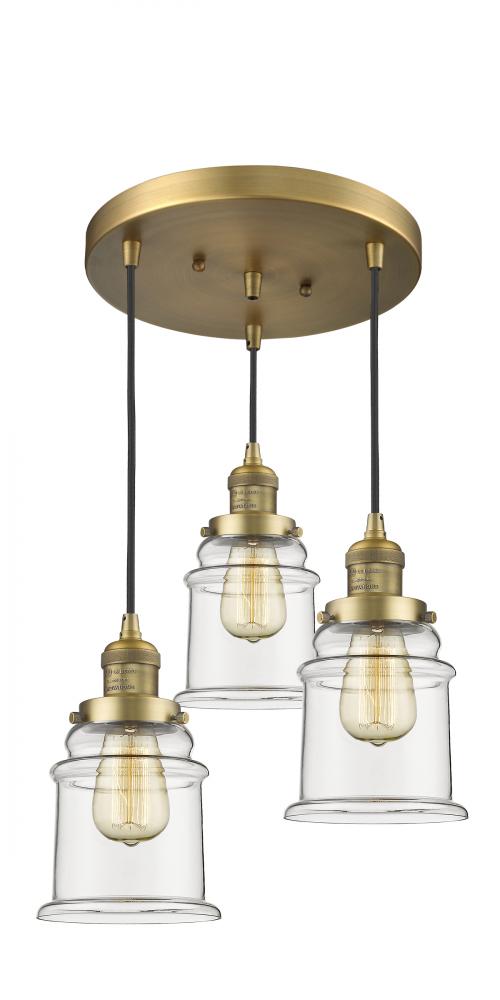 Canton 3 Light Multi-Pendant