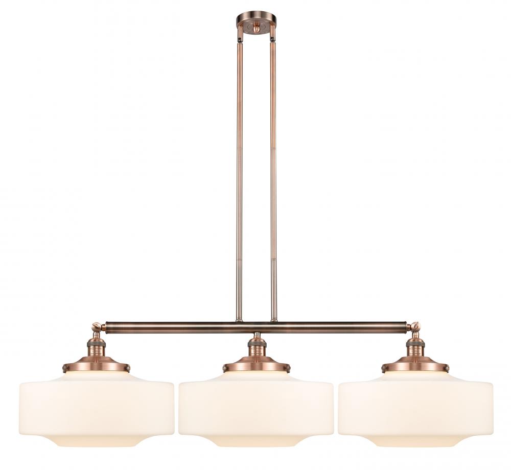 Bridgeton - 3 Light - 50 inch - Polished Nickel - Stem Hung - Adjustable Island Light