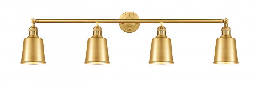 Addison - 4 Light - 42 inch - Satin Gold - Adjustable Bath Vanity Light