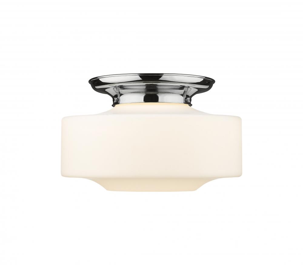 Bridgeton - 1 Light - 16 inch - Polished Chrome - Flush Mount